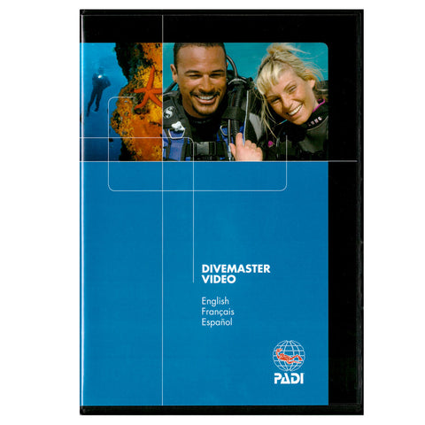 PADI Divemaster Multilingual DVD (E,F,S)