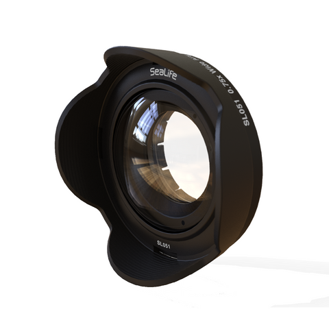SeaLife 0.75x Wide Angle Conversion Lens for DC-Series Underwater Cameras