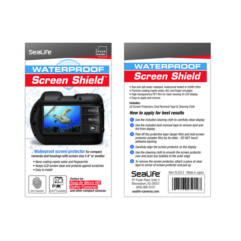 SeaLife Screen Shield for Micro HD and 2.0